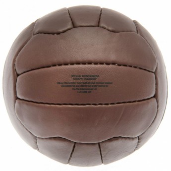 Manchester City mini futbolówka Retro Heritage Mini Ball - size 1