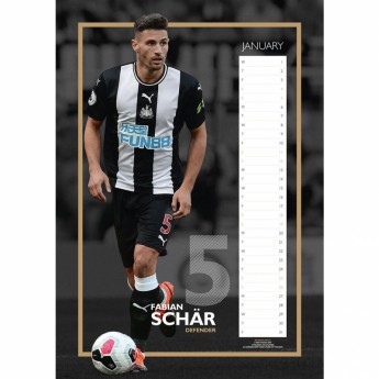 Newcastle United kalendarz 2020 Team A3