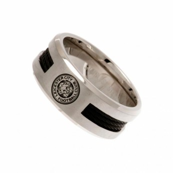 Leicester City pierścionek Black Inlay Ring Large