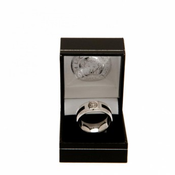 Leicester City pierścionek Black Inlay Ring Large