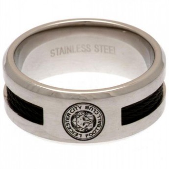 Leicester City pierścionek Black Inlay Ring Medium