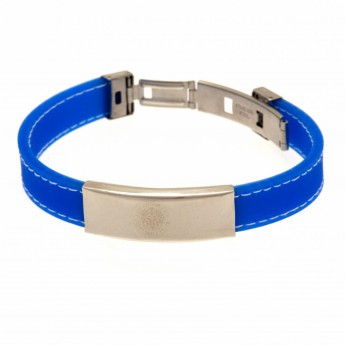 Leicester City opaska silikonowa Stitched Silicone Bracelet BL