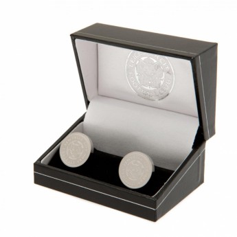 Leicester City spinki mankietowe Stainless Steel Formed Cufflinks