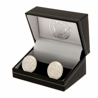 Leicester City spinki mankietowe Silver Plated Formed Cufflinks