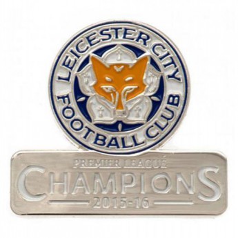 Leicester City pineska Badge Champions