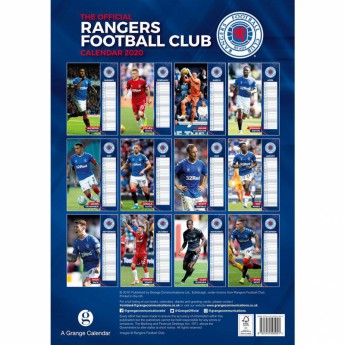 FC Rangers kalendarz 2020 Team A3