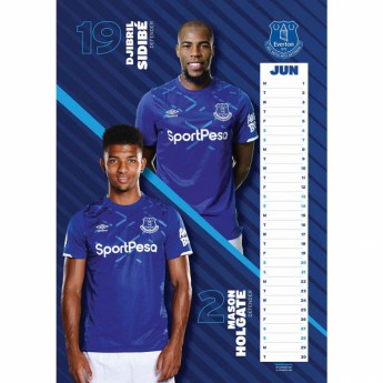 FC Everton kalendarz 2020 Team A3