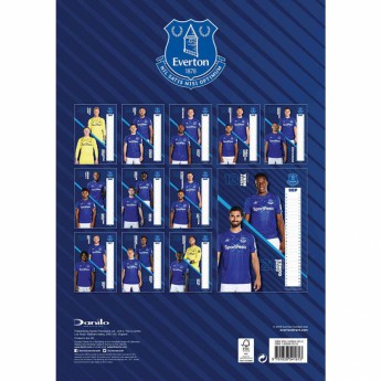 FC Everton kalendarz 2020 Team A3