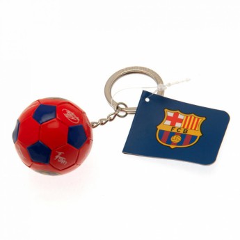 Barcelona brelok Football Keyring Signature