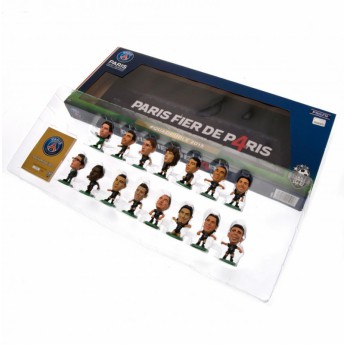 Paris Saint Germain zestaw figurek SoccerStarz Quadruple Winners Team Pack limited edition