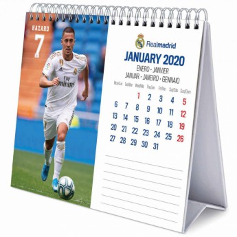 Real Madryt kalendarz stolní kalendář 2020