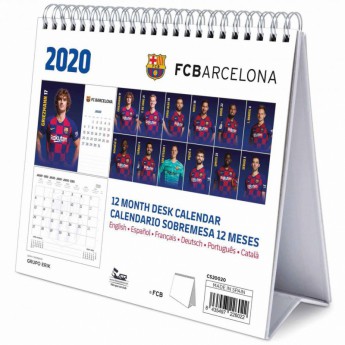 Barcelona kalendarz stolní kalendář 2020