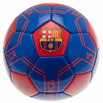 Barcelona zestaw piłkarski water bottle - hand pump - size 5 ball
