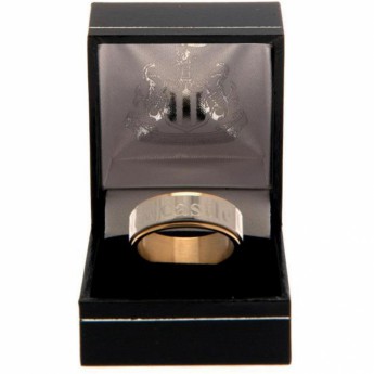 Newcastle United pierścionek Bi Colour Spinner Ring Large