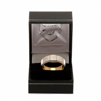 Arsenal pierścionek Bi Colour Spinner Ring Large