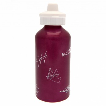 West Ham United bidon Aluminium Drinks Bottle SG signature