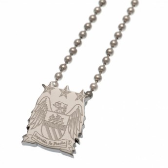 Manchester City naszyjnik z zawieszką Stainless Steel Pendant & Chain EC
