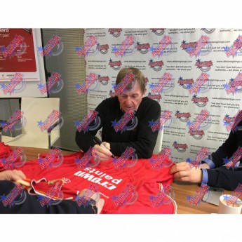 Słynni piłkarze piłkarska koszulka meczowa Liverpool FC Dalglish 1986 Signed Shirt