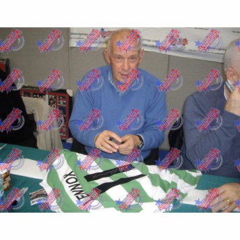 Słynni piłkarze piłkarska koszulka meczowa Celtic FC Lennox 1967 Signed Shirt