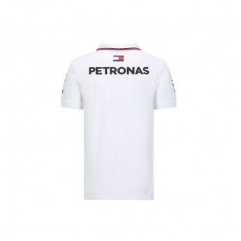 Mercedes AMG Petronas męska koszulka polo white F1 Team 2020