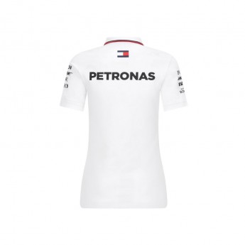 Mercedes AMG Petronas damska koszulka polo white F1 Team 2020