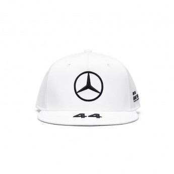 Mercedes AMG Petronas czapka flat baseballówka Lewis Hamilton white F1 Team 2020