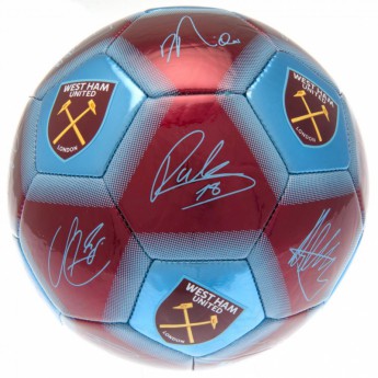 West Ham United piłka Football Signature WHM - size 5