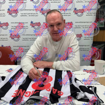 Słynni piłkarze piłkarska koszulka meczowa Newcastle United FC Gascoigne 1984 replica shirt