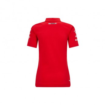 Ferrari damska koszulka polo red F1 Team 2020