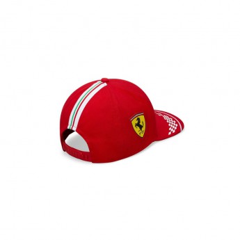 Ferrari dziecięca czapka baseballowa Charles Leclerc red F1 Team 2020