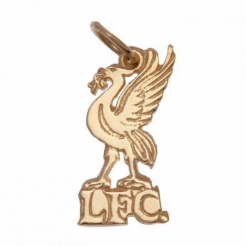 Liverpool złoty brelok Gold Pendant Liverbird Small