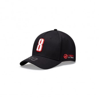 Haas F1 czapka baseballówka Grosjean black F1 Team 2020