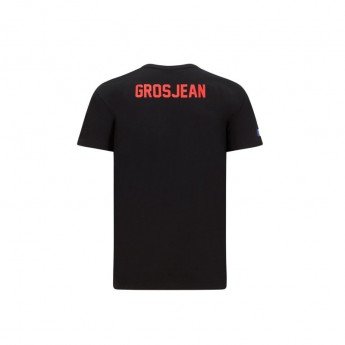 Haas F1 koszulka męska drivers Grosjean black F1 Team 2020