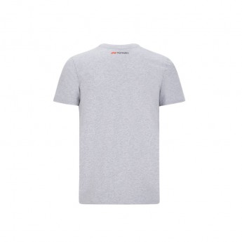 Formuła 1 koszulka męska logo grey 2020