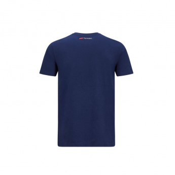Formuła 1 koszulka męska logo navy blue 2020