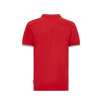 Ferrari męska koszulka polo Italian flag red F1 Team 2020