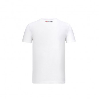 Formuła 1 koszulka męska stripe white 2020