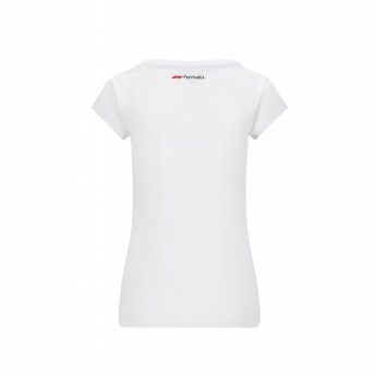Formuła 1 koszulka damska logo white 2020
