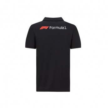 Formuła 1 męska koszulka polo Tech black 2020