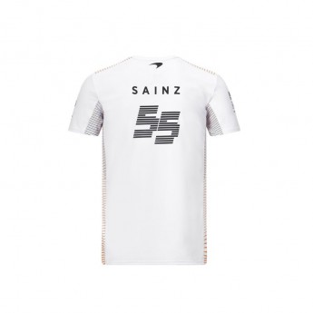McLaren Honda koszulka męska Carlos Sainz white F1 Team 2020