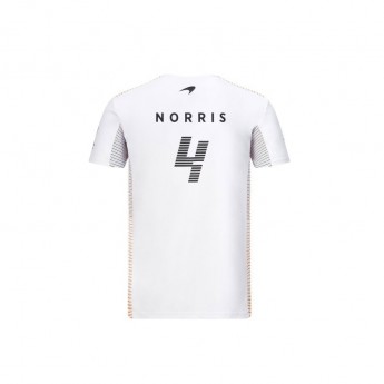 McLaren Honda koszulka męska Lando Norris white F1 Team 2020