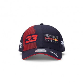 Red Bull Racing dziecięca czapka baseballowa Max Verstappen navy F1 Team 2020