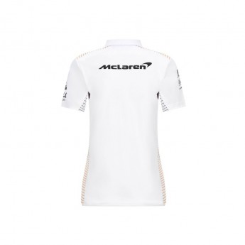 McLaren Honda damska koszulka polo white F1 Team 2020