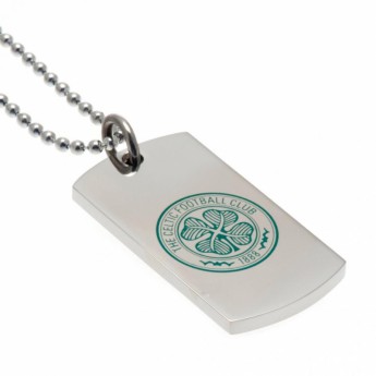 FC Celtic naszyjnik z zawieszką Colour Crest