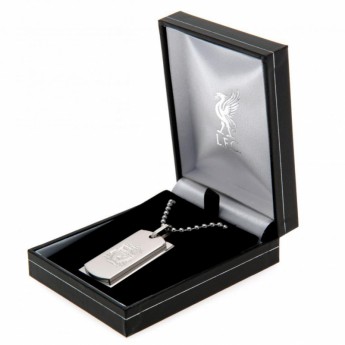 Liverpool naszyjnik z zawieszką Double Dog Tag & Chain