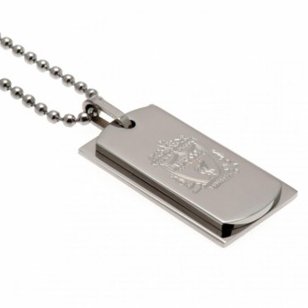 Liverpool naszyjnik z zawieszką Double Dog Tag & Chain