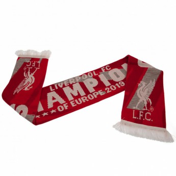 Liverpool szalik zimowy Champions Of Europe Scarf  RG