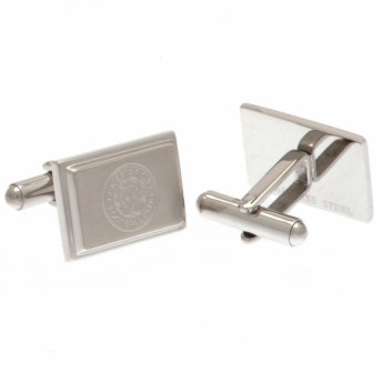 Leicester City zesaw krawat i guziczki do mankietów Tie Slide & Cufflink Set