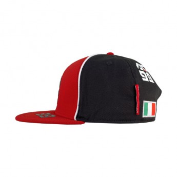 Alfa Romeo Racing czapka flat baseballówka Giovinazzi brim redblack F1 Team 2020
