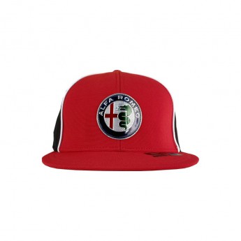 Alfa Romeo Racing czapka flat baseballówka Giovinazzi brim redblack F1 Team 2020